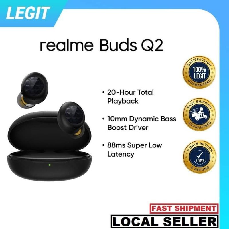 Realme buds discount q playback time