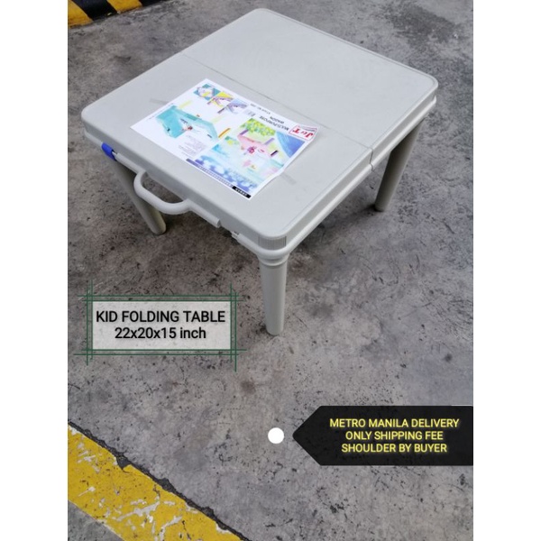 Portable store kids table