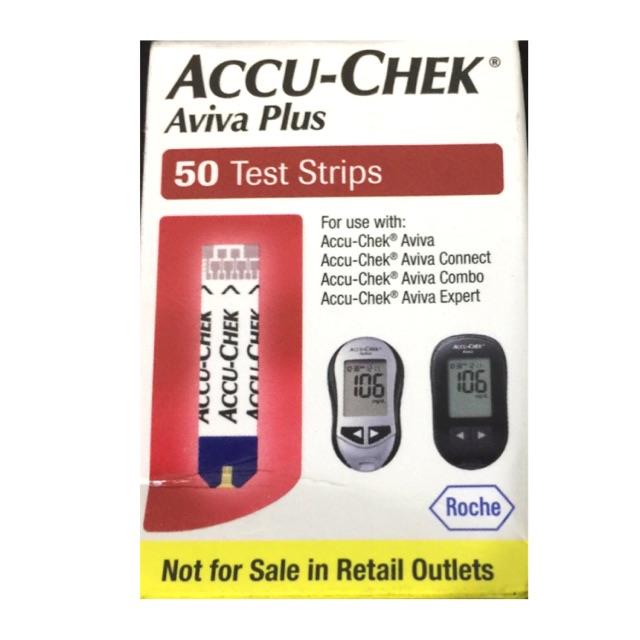 Accu check Aviva plus test strip qxT Shopee Philippines