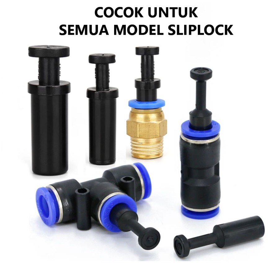 End Cap slip lock Connector End Cap 6mm 10mm | Shopee Philippines