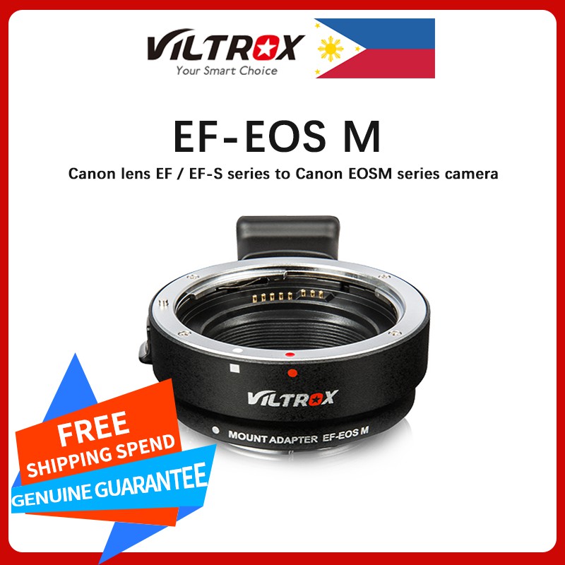 Viltrox EF-EOS M Adapter ring Canon micro single turn EFEFS lens