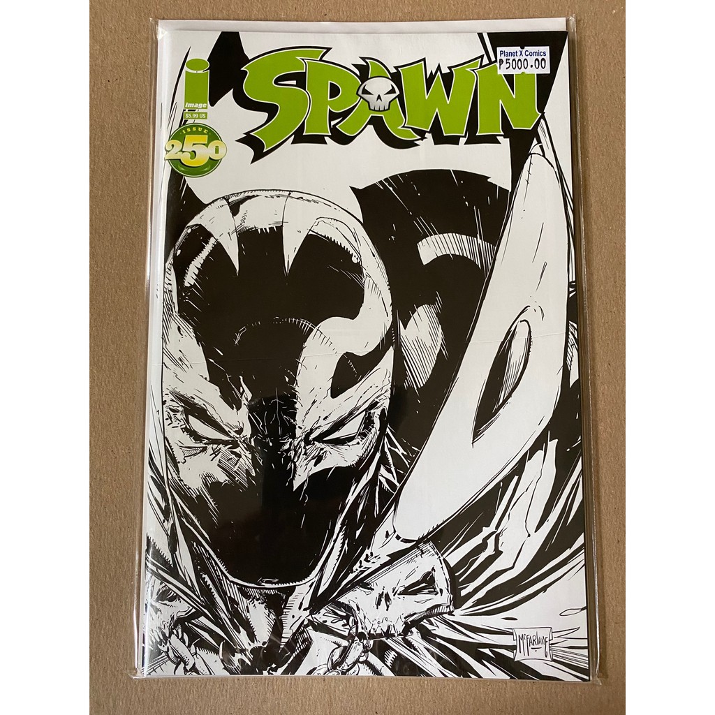 Spawn #250 McFarlane Black and White Variant | Shopee Philippines