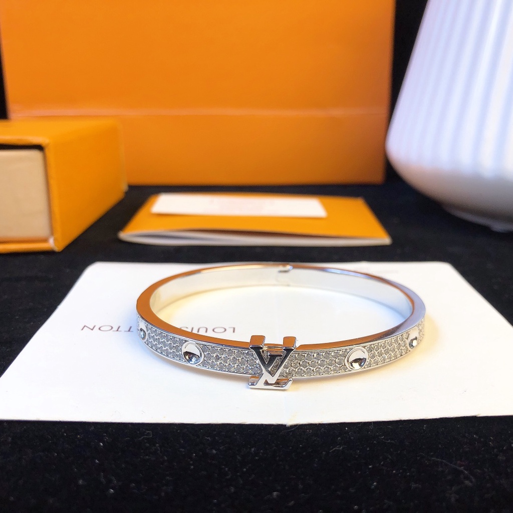 Original Louis Vuitton LV Charmed Bangle For Men And Women Jewelry