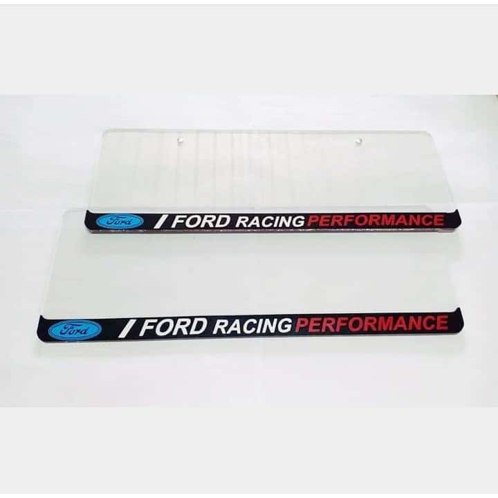 Ford Car Plate Cover/Flexi glass plate cover | Shopee Philippines