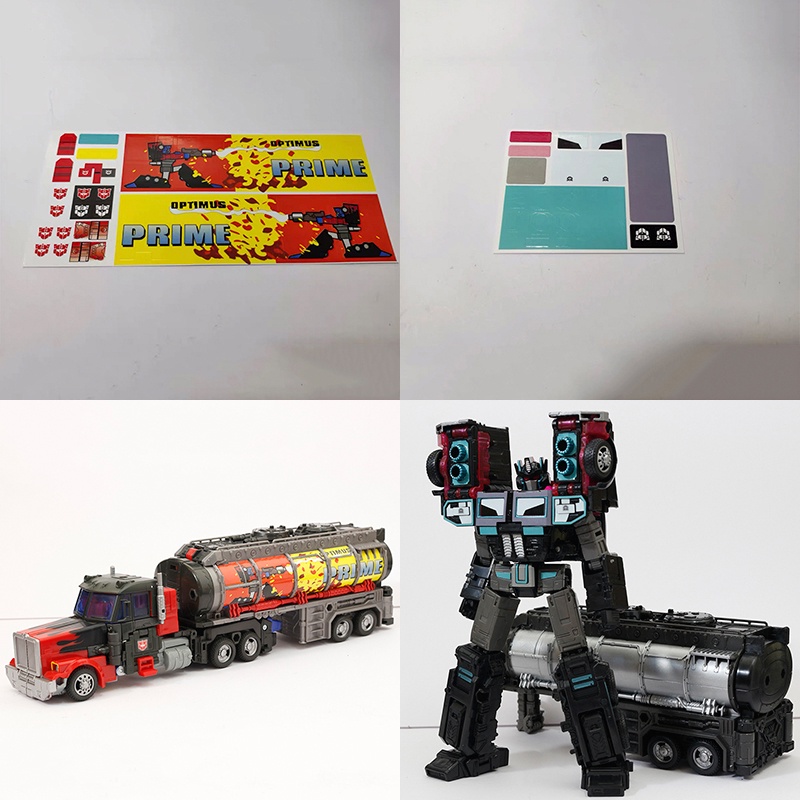 ZX Studio Sticker Upgrade Kit For Legacy G2 Laser Optimus Prime Scourge ...