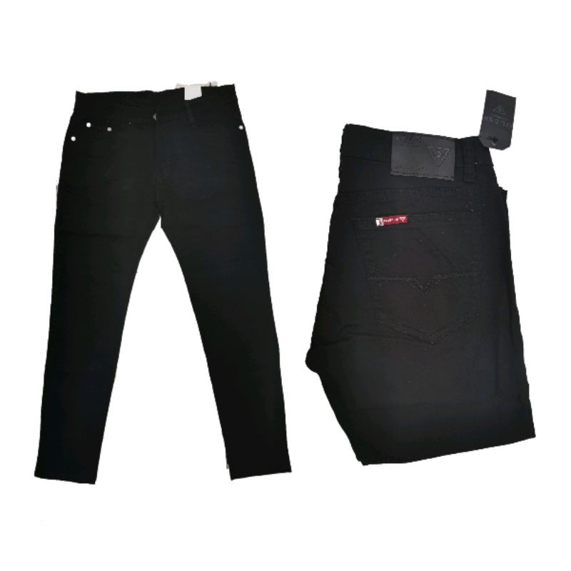 BRANDED DENIM BLACK PANTS FOR MEN (GUESS)