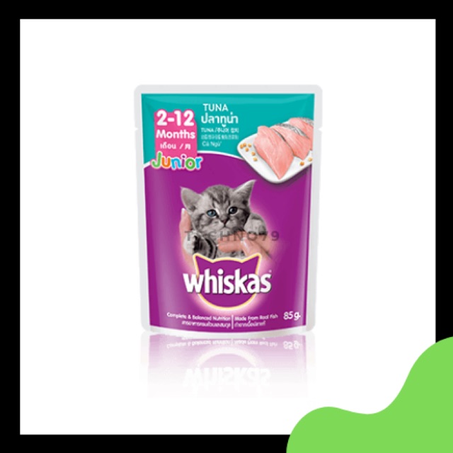 Whiskas junior tuna sales