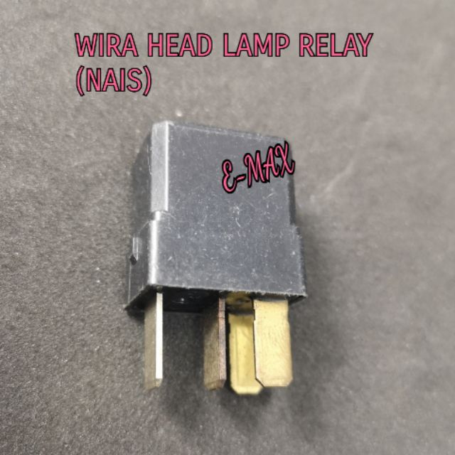 NAIS PROTON WIRA WAJA NISSAN HEAD LAMP AIR COND FAN POWER RELAY (4 PIN) Shopee Philippines