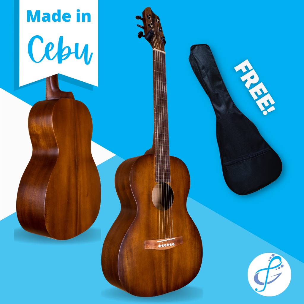 AnjSeries Mahogany 000Travel Acoustic Guitar (37 inches Made in