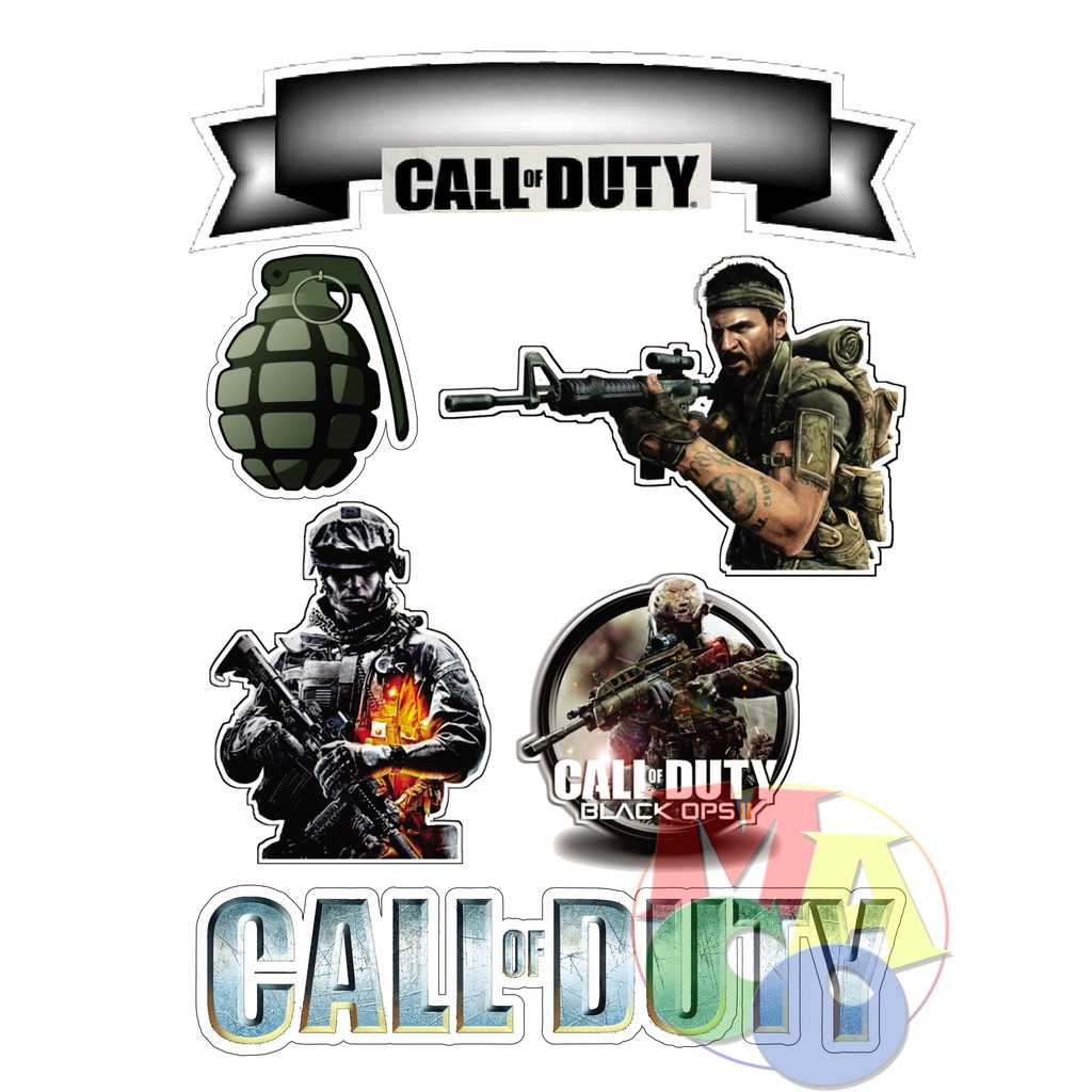 Call of Duty Cake Toppers Shopee Philippines