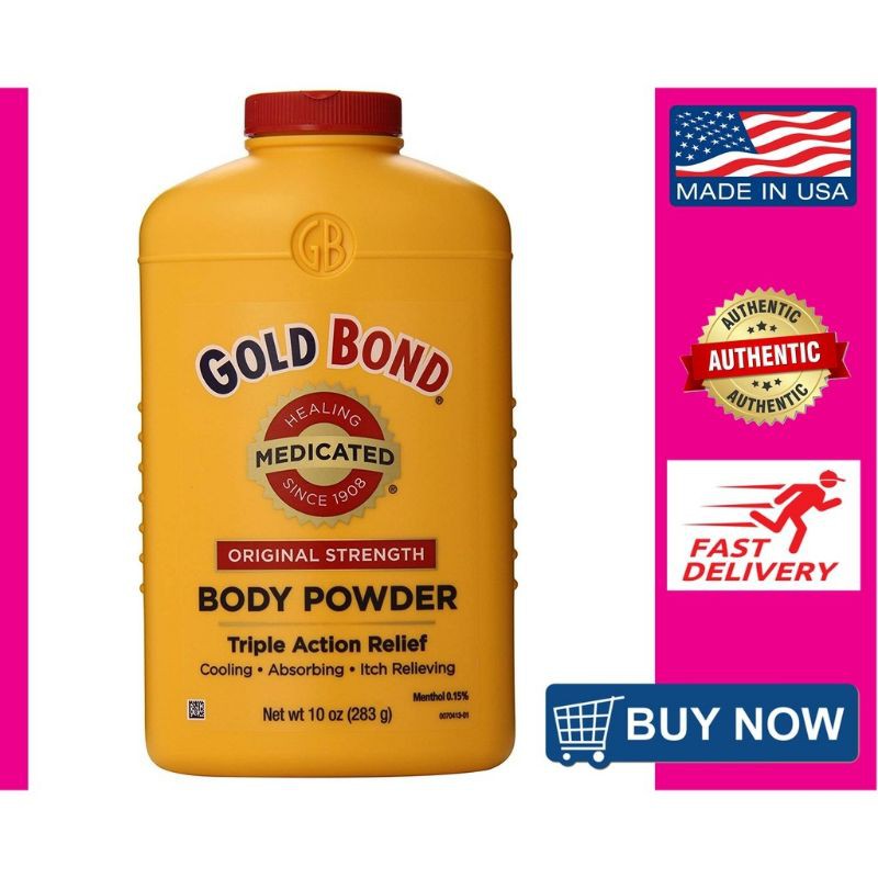 Gold Bond MEDICATED Body Powder (283g) | Shopee Philippines