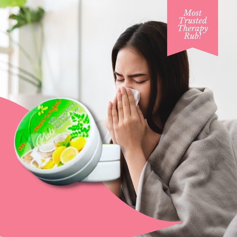 My Moringa Rub for Headache Stomach Ache Back Pain Muscle Pain Stiff