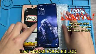 Original Amoled Poco F M K Ag Lcd Display Touch Screen With Frame