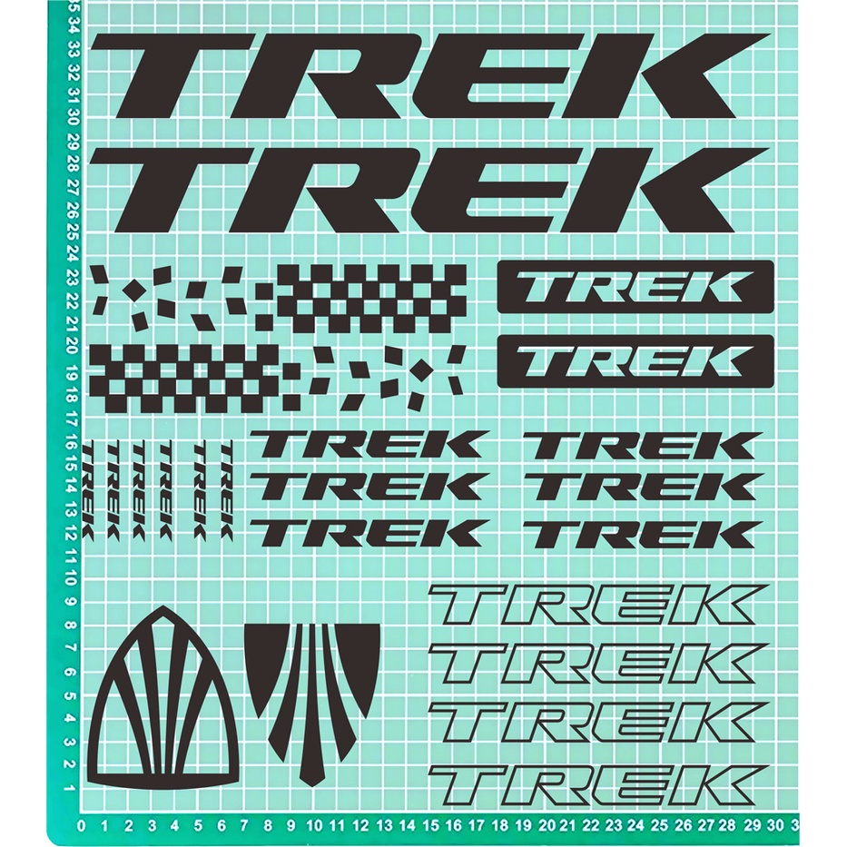 TREK FLAG BICYCLE STICKER | Shopee Philippines