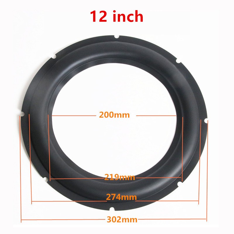 1PC Bass Speaker Rubber Surround Repair Kit Parts For Home Theater