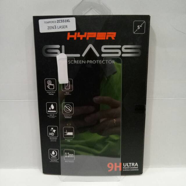 Zenfone 3 Laser 5.5 ZC551KL - TGlass Hyper Screen Projector 9H 2.5D ...
