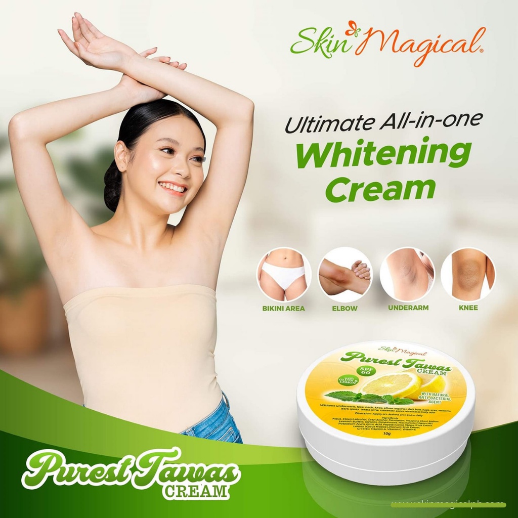 Skin Magical Purest Tawas Whitening Cream Shopee Philippines