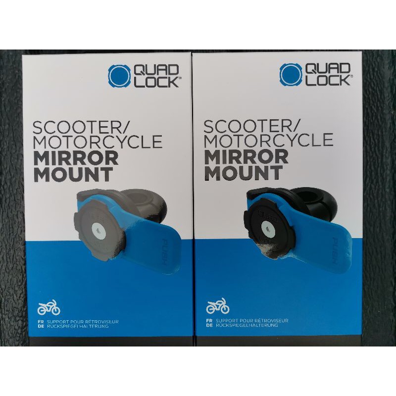 Quad Lock Motorcycle/Scooter Mirror Mount Shopee Philippines