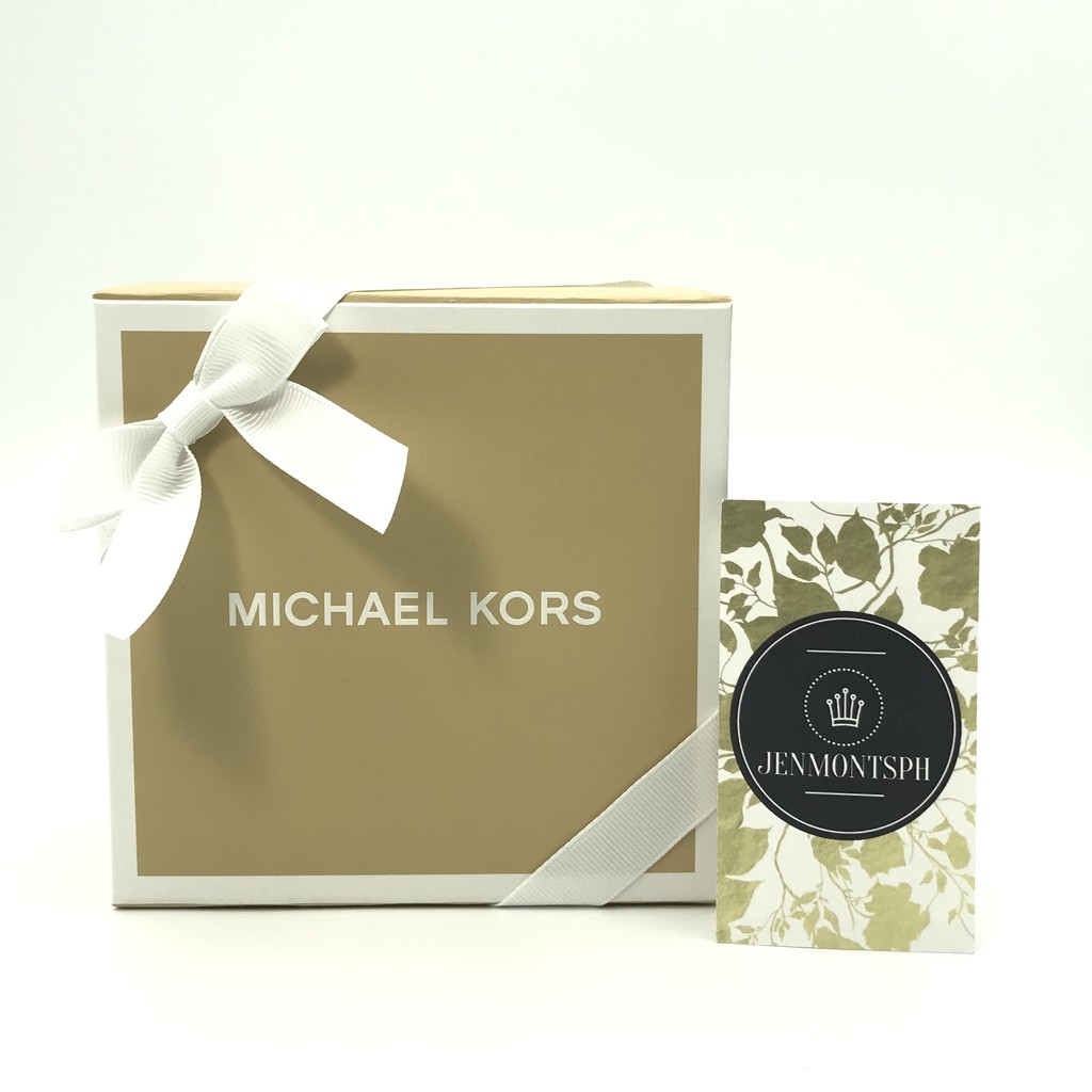 Michael Kors Empty Gift Box with Ribbon and Thank you Card