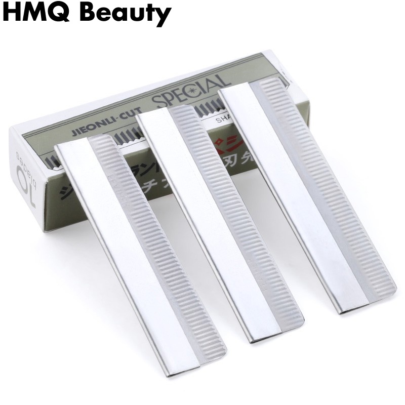 10Pcs Eyebrow Trimmer Hair Remover Stainless Steel Women Razor For ...