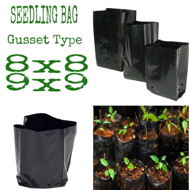 Seedling Bags /Poly bag/Garden Bag (Approx 90100 pcs) Shopee Philippines