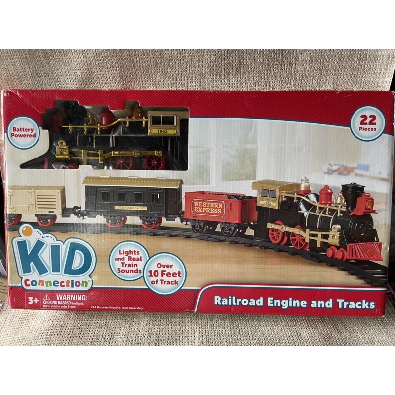 Kid Connection Trains Railroad Engine and Tracks | Shopee Philippines