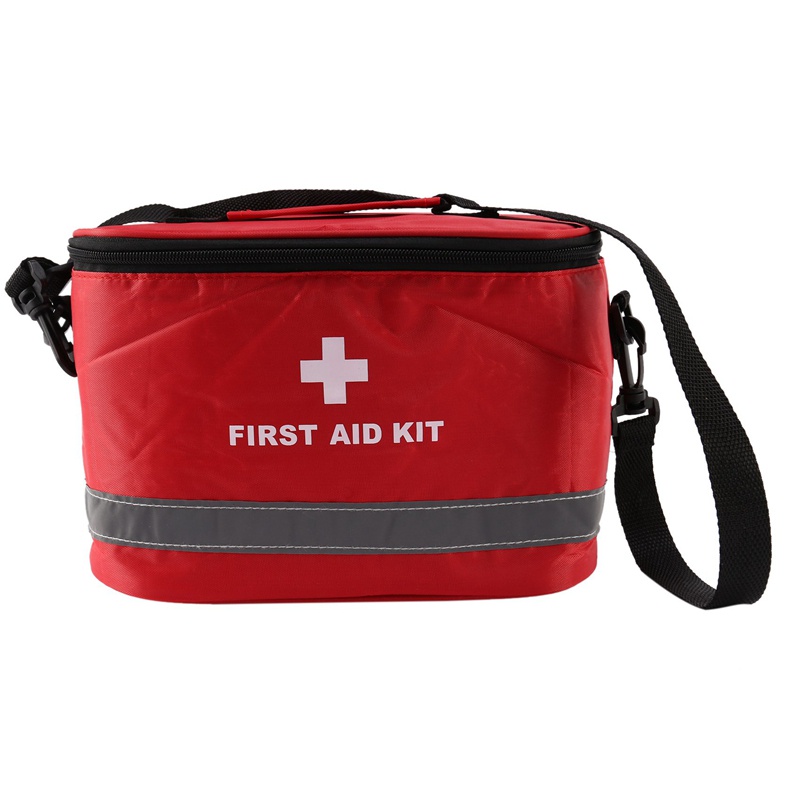 Outdoor First Aid Kit Sports Camping Bag Home Emergency Survival ...
