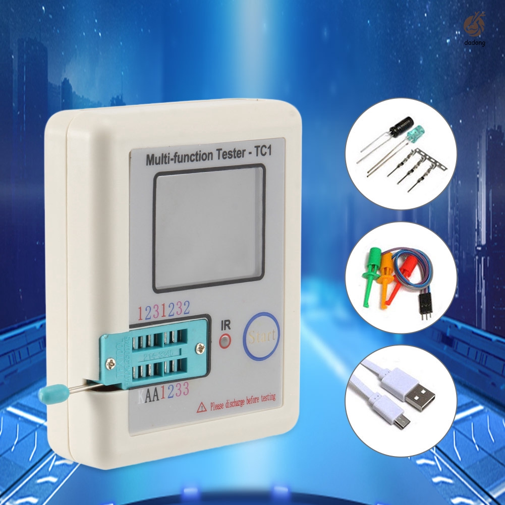 Pocketable Multifunction Transistor Tester LCR TC1 Full Color