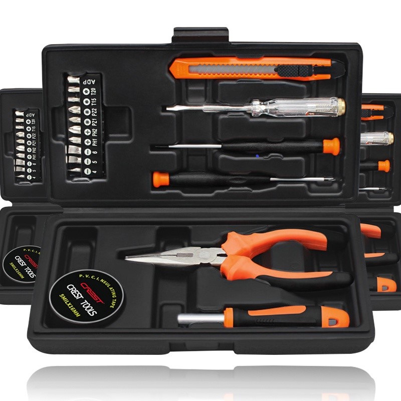 Durable Household Repair Tools Set Screwdriver Pliers kit Common Small ...