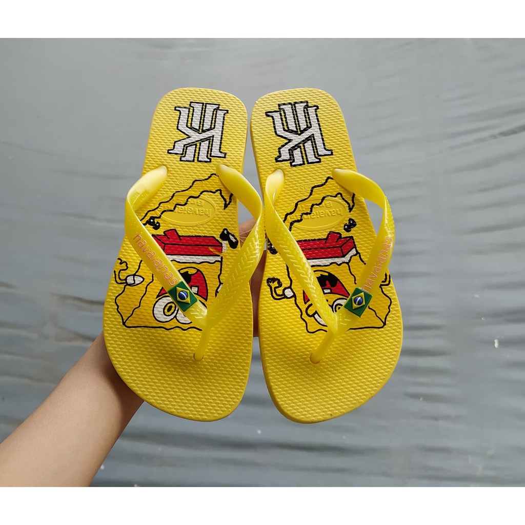 Sponge Bob Slim Slippers | Shopee Philippines