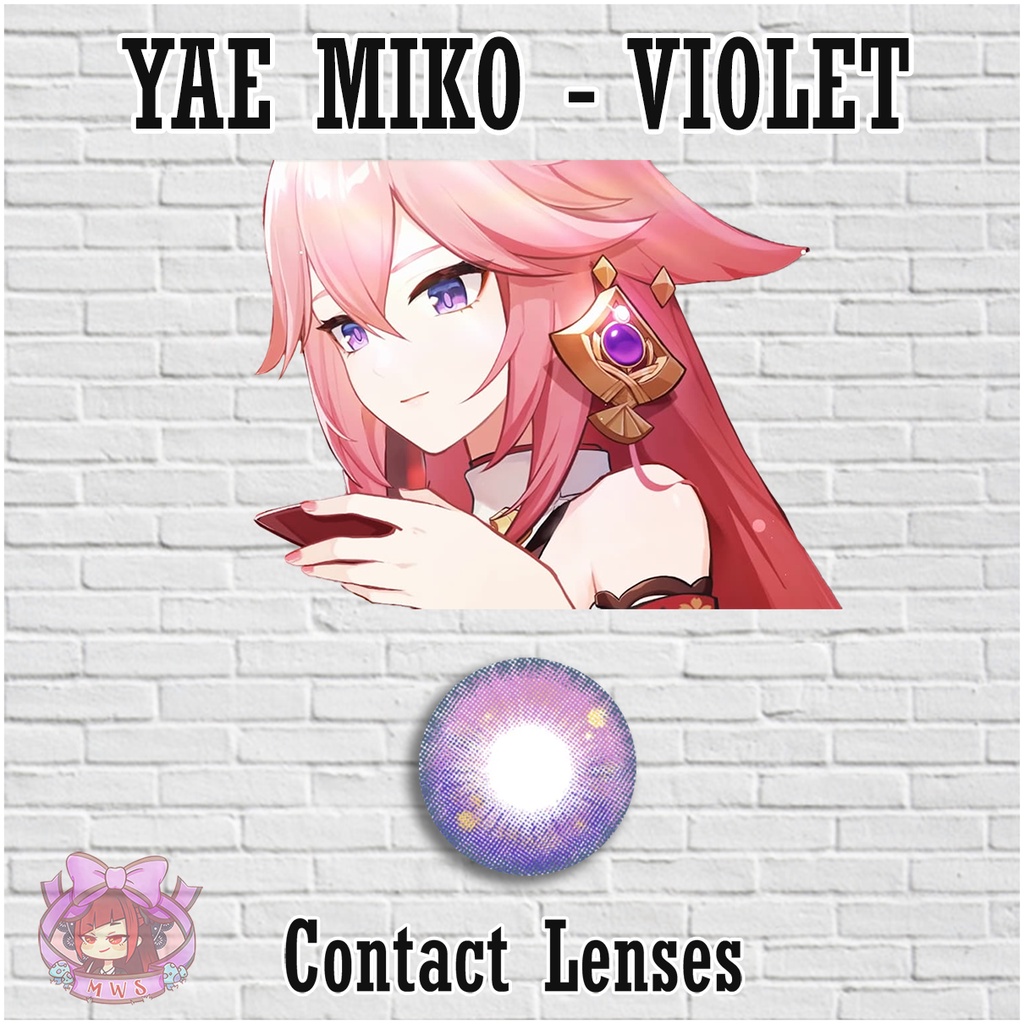 Genshin Impact Yae Miko Ganyu Anime Cosplay Gradient Pink Purple