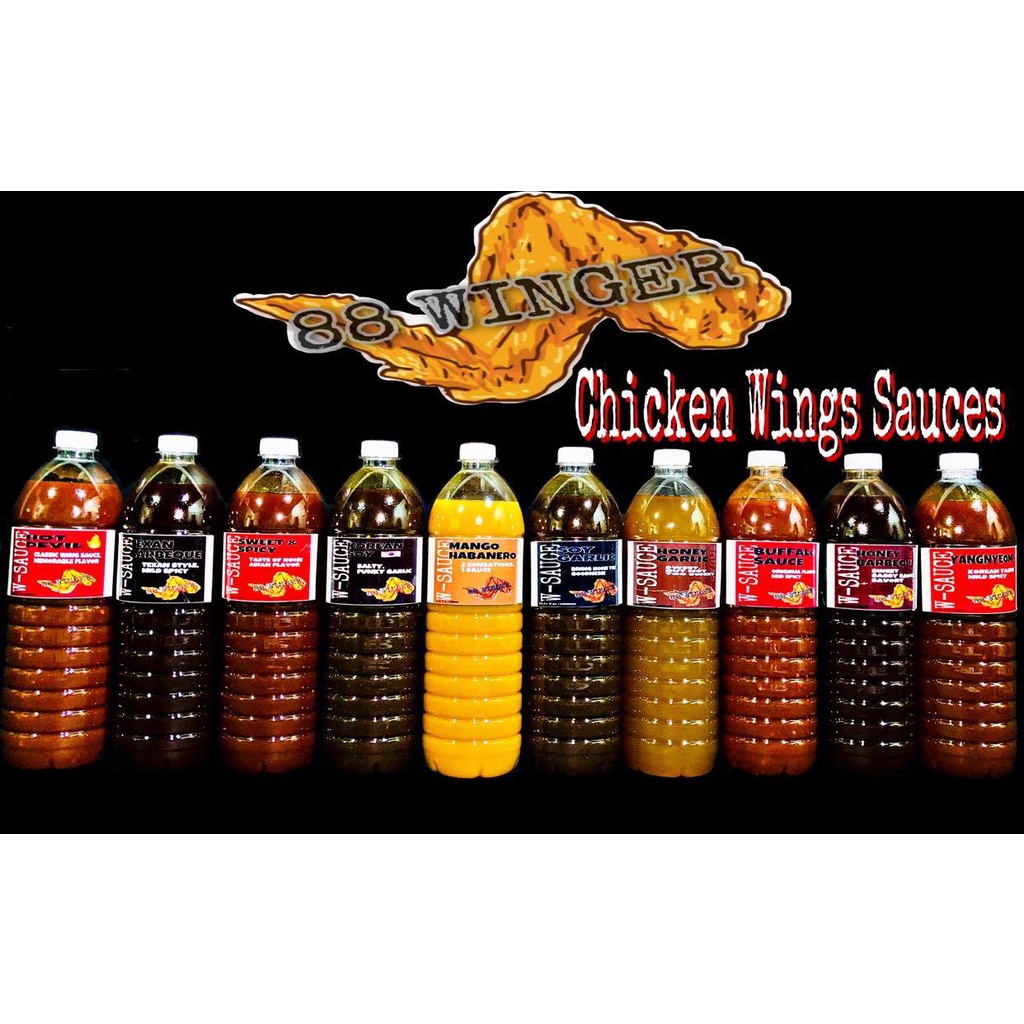 CHICKEN/BUFFALO WINGS SAUCES (1 LITER) SALE!!! Shopee Philippines