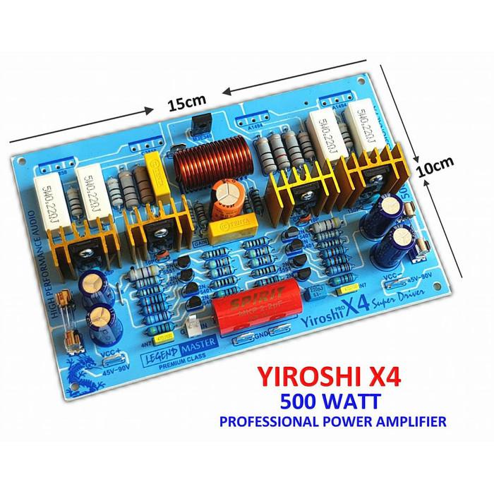 Plifie | Yiroshi X4 500W Power Amplifier X 4 Power Amplifier Kit
