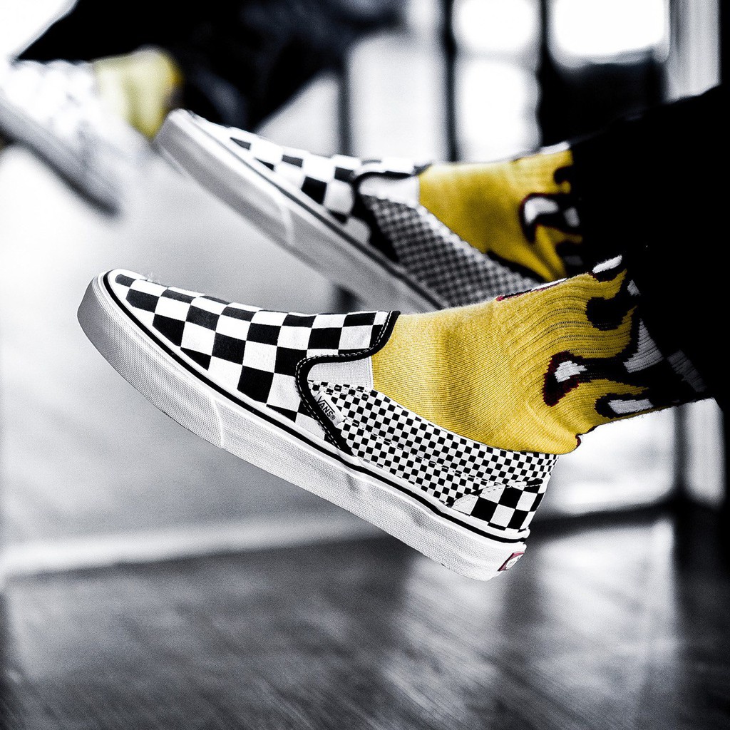 Vans hot sale mixed checkerboard