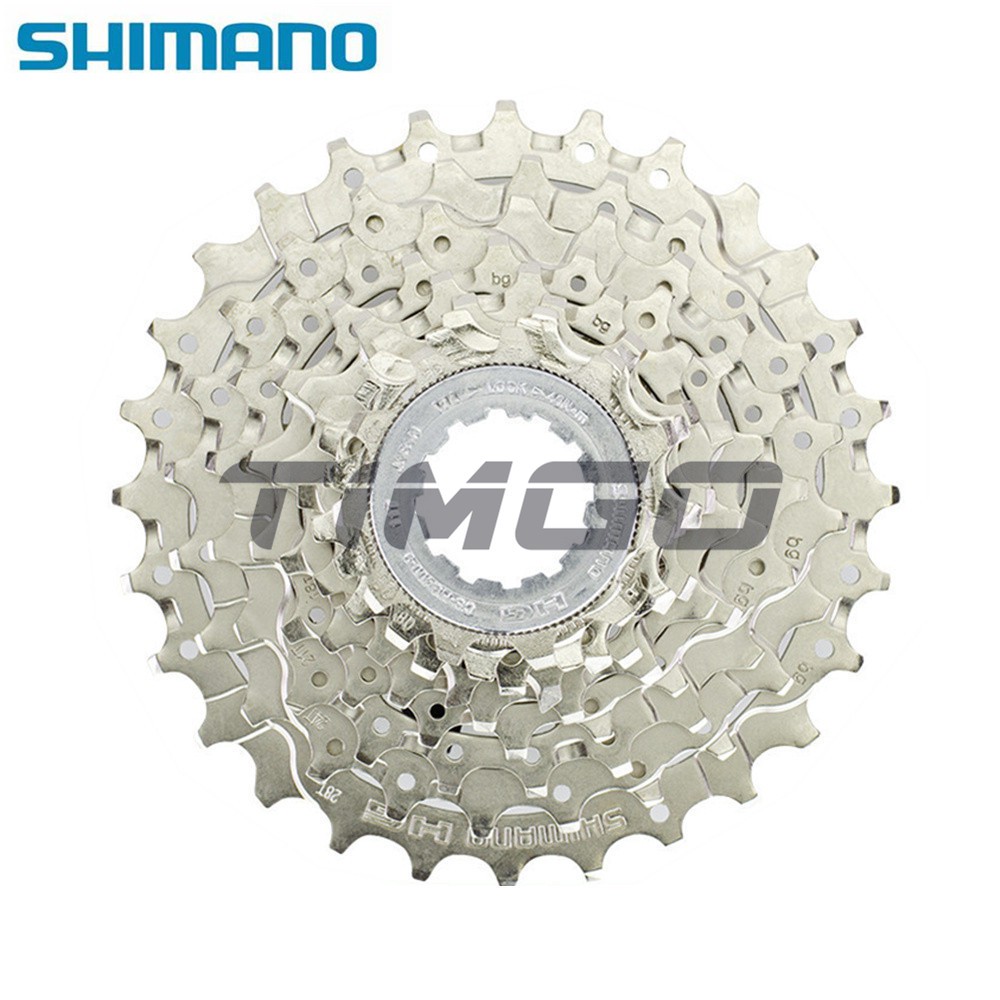 Shimano Alivio Cs Hg400 9 Road Bike 9 Speed Cassette 11 25t11 28t11 32t Silver Hg50 9 Shopee 5697