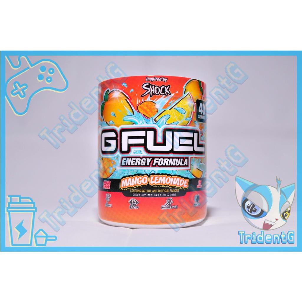 G Fuel MANGO LEMONADE inspired by Electric SHOCK Gfuel 40 servings