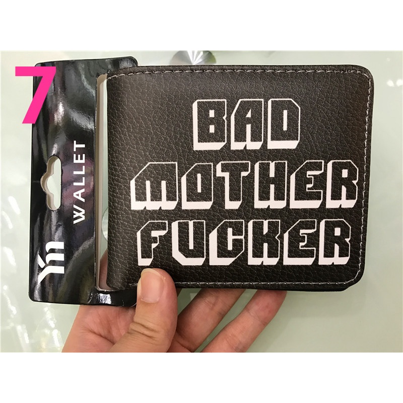 Long Wallet Low Vulgar Novel bad motherfucker Coin Purse Student Men