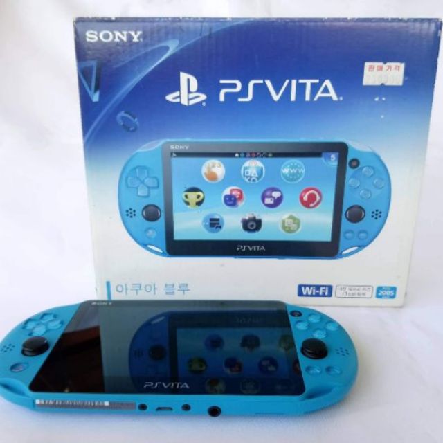 PSVITA SLIM - AQUA BLUE 128GB HENKAKU 2 | Shopee Philippines