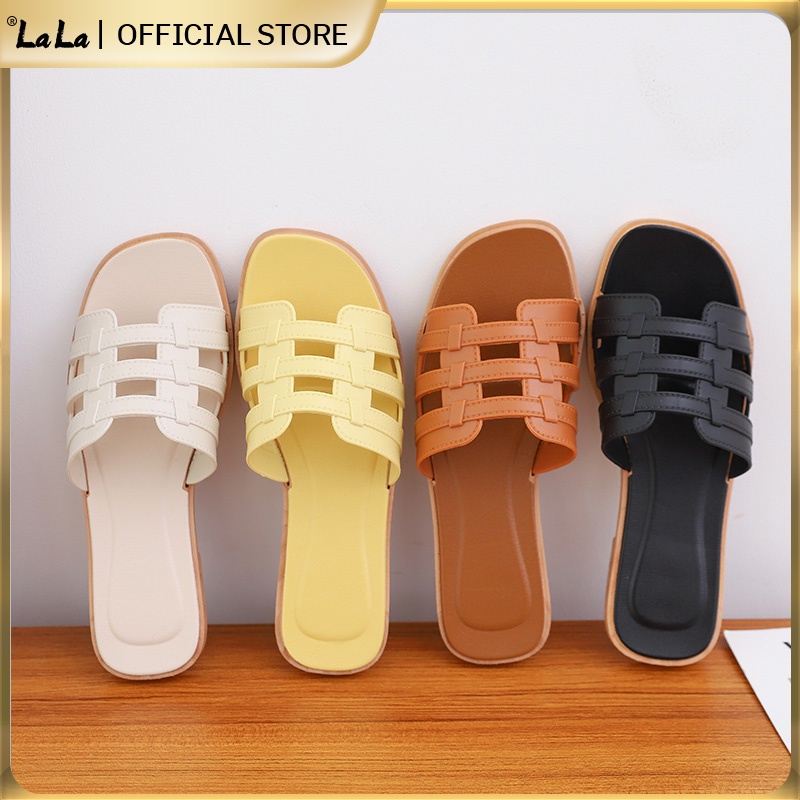 【LaLa】NEW Lala Shoes Popular Korean Trendy fashion simple women flat ...