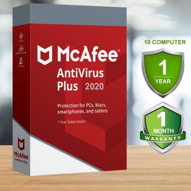 Mcafee on sale antivirus plus