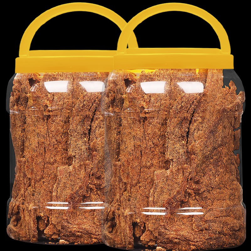 Authentic Yellow Beef Jerky Canned300gBulk Shredded AirDried Sauce