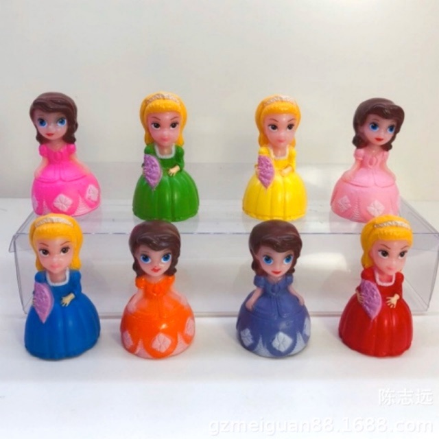 8 Pieces Rubber Sofia The First Cake Topper Set | Shopee Philippines