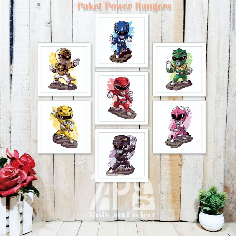 Tap Wall Decor Super Hero Power Rangers - SH | Shopee Philippines