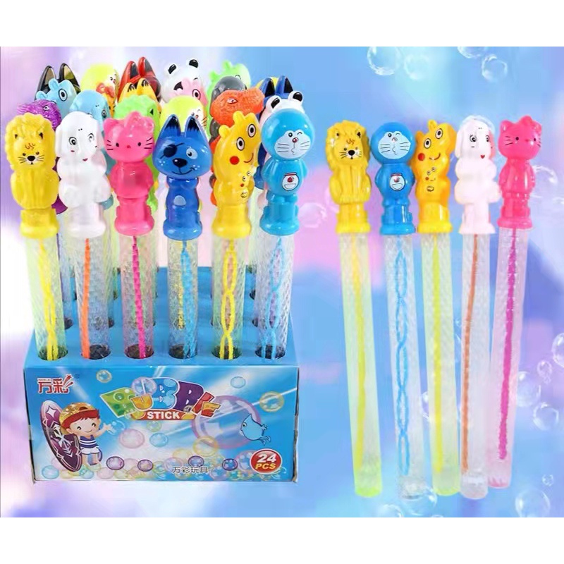 Kid Cartoon Character Magic Bubble Stick | Shopee Philippines