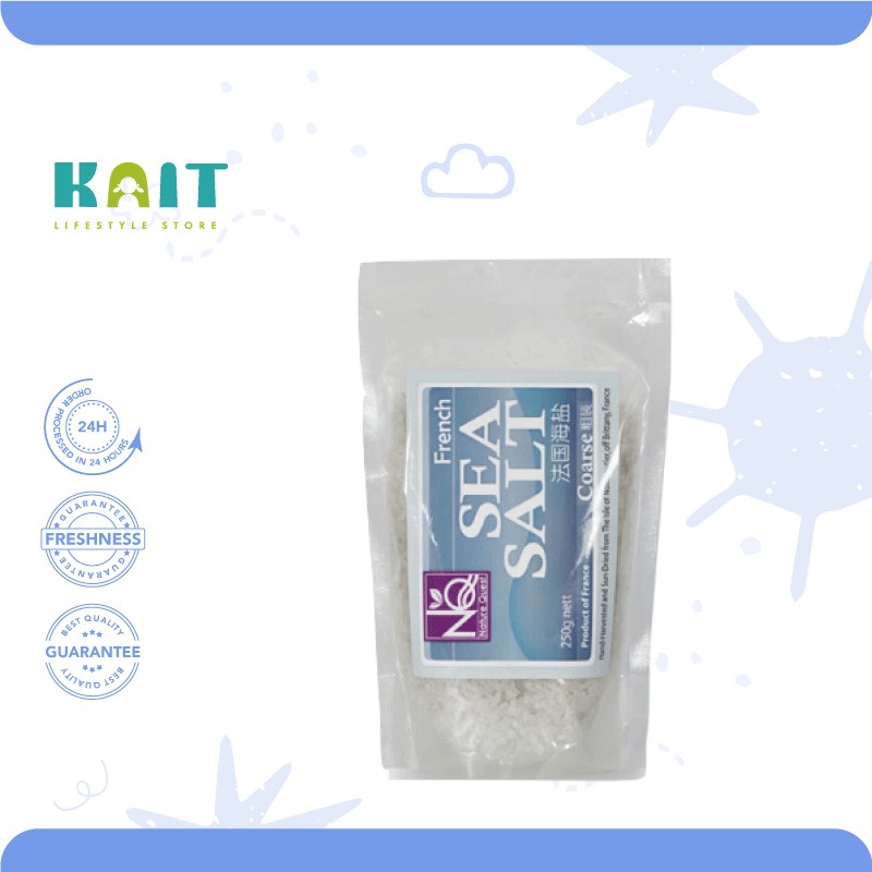 NQ French Sea Salt Coarse Iodized(250g) Shopee Philippines