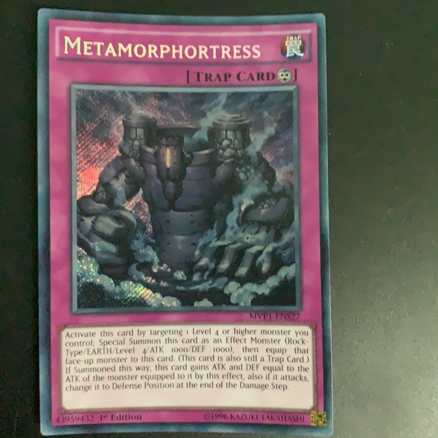 Yugioh card: metamorphortress | Shopee Philippines