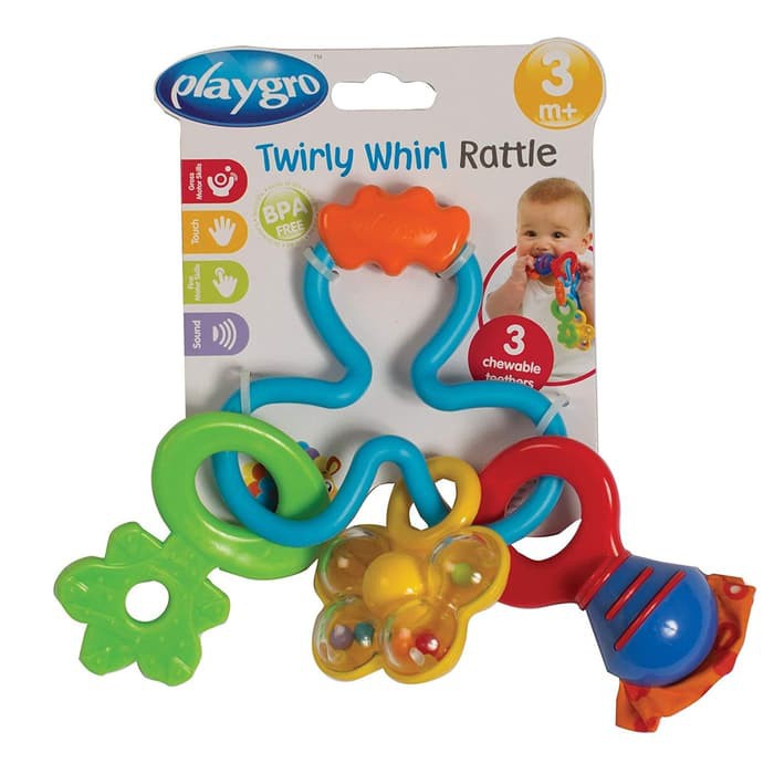 Playgro Twirly Whirl Rattle | Shopee Philippines