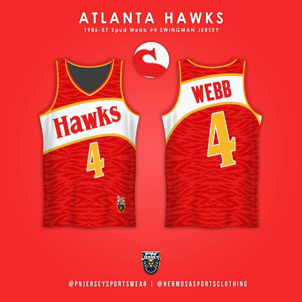 ATLANTA HAWKS Full Sublimation Jersey customized by Pn jersey