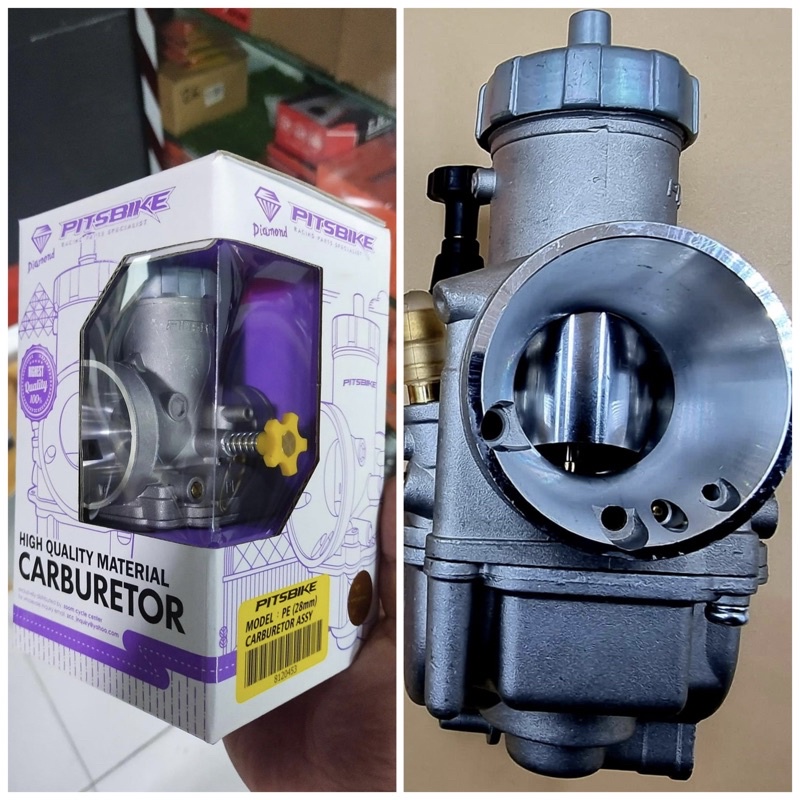 Pitsbike Diamond Carb Carburetor Assy Assembly 28MM 30MM Round type 118