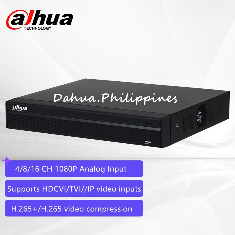Dahua CCTV DVR 4/8/16 CH Face Detection H.265 Motion Detect Video